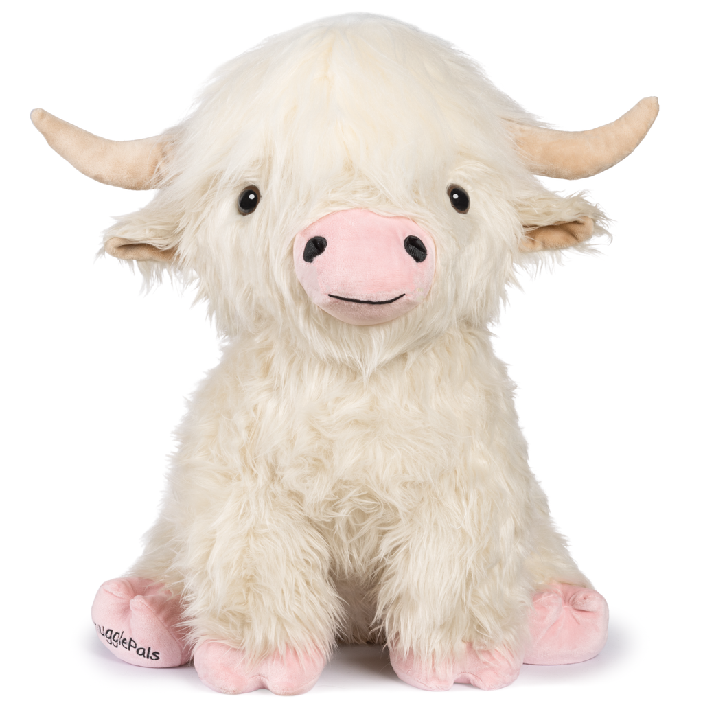 Giant White Highland Cow Toyarat